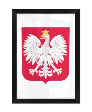 Godło Polski - plakat A4