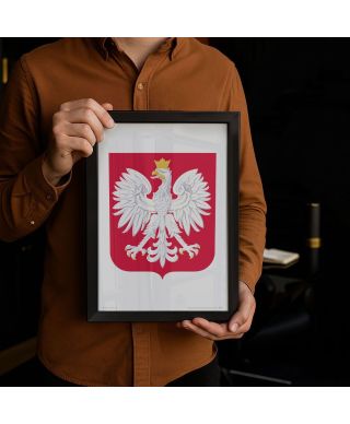 Godło Polski - plakat A4