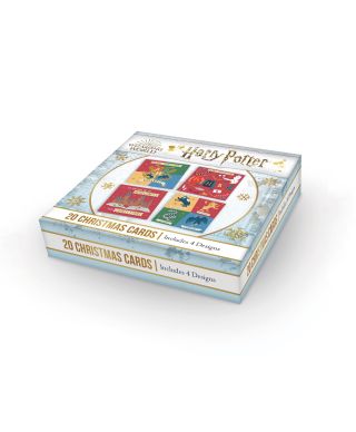 Harry Potter - zestaw 20 kartek świątecznych