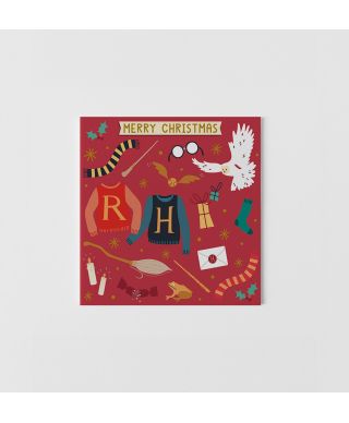 Harry Potter - zestaw 20 kartek świątecznych