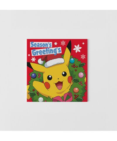 Pokemon Xmas - zestaw 12 kartek świątecznych