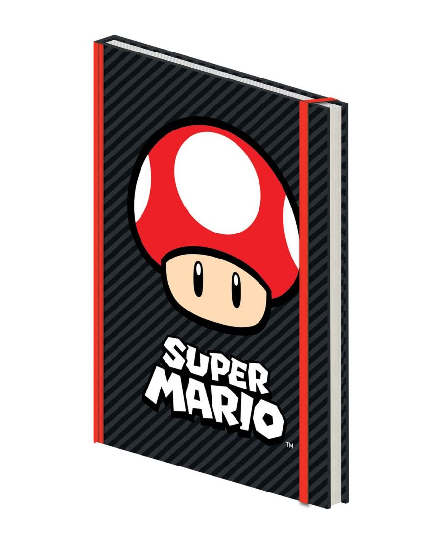 Super Mario Mushroom - notes A5 kołozeszyt Super Mario Mushroom - notes A5 kołozeszyt