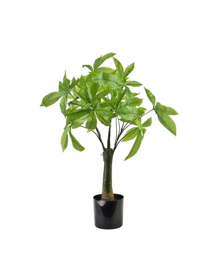 VIRIDIS Sztuczny kwiat drzewko szczęścia 13x12x65cm