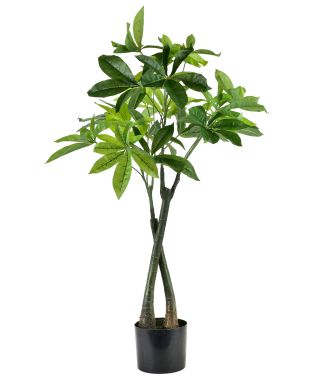 VIRIDIS Sztuczny kwiat drzewko szczęscia 15x14x95cm