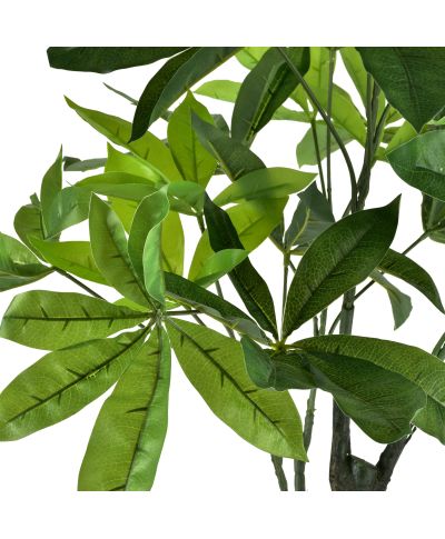 VIRIDIS Sztuczny kwiat drzewko szczęscia 15x14x95cm