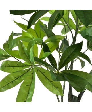 VIRIDIS Sztuczny kwiat drzewko szczęscia 15x14x95cm