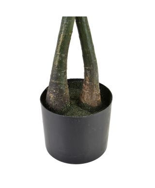 VIRIDIS Sztuczny kwiat drzewko szczęscia 15x14x95cm