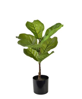 VIRIDIS Sztuczny kwiat fikus 13x13x56cm