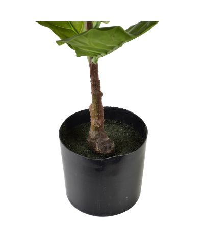 VIRIDIS Sztuczny kwiat fikus 13x13x56cm