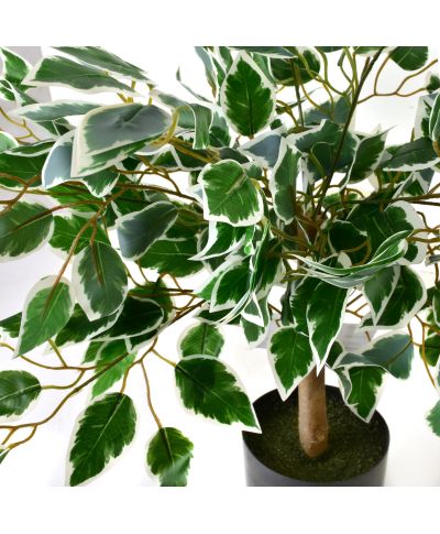 VIRIDIS Sztuczny kwiat fikus benjamin 13x12x65cm