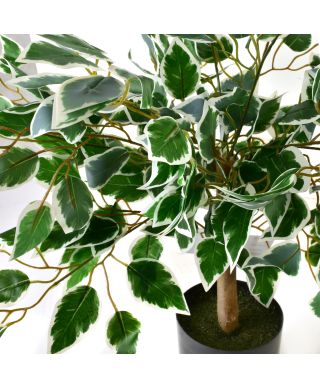 VIRIDIS Sztuczny kwiat fikus benjamin 13x12x65cm
