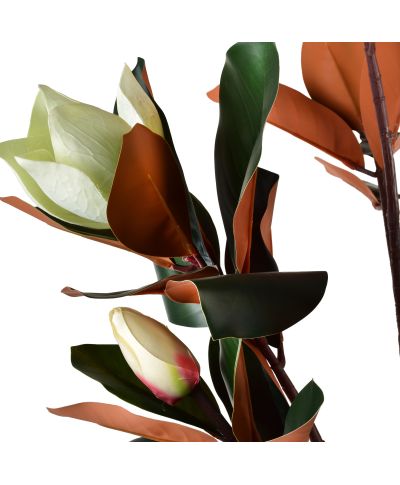 VIRIDIS Sztuczny kwiat magnolia 15x14x120cm