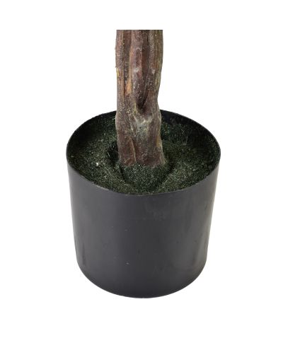 VIRIDIS Sztuczny kwiat biały 13x12x117cm