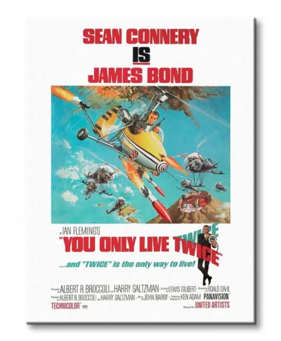James Bond (You Only Live Twice - Little Nellie) - Obraz na płótnie