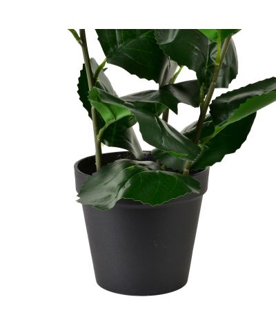 VIRIDIS Sztuczny kwiat hortensja biała 1,5x8,5x51cm