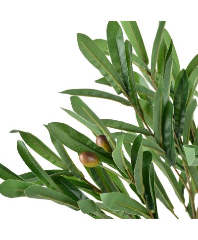 VIRIDIS Sztuczny kwiat oliwka drzewko 13x12x72cm