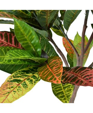 VIRIDIS Sztuczny kwiat kroton 16x15x77cm