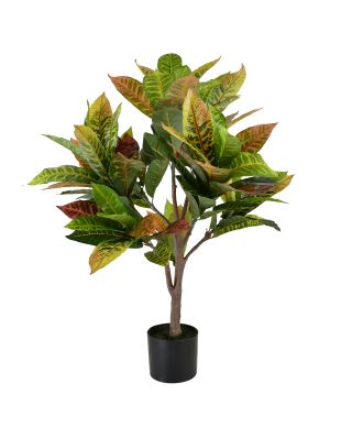 VIRIDIS Sztuczny kwiat kroton 15x14x94cm