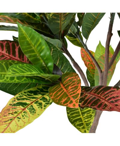 VIRIDIS Sztuczny kwiat kroton 15x14x94cm