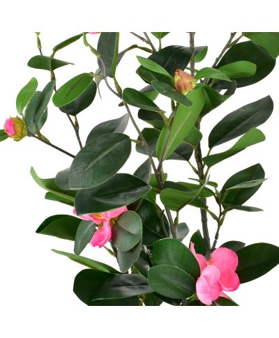 VIRIDIS Sztuczny kwiat kamelia japońska 13x11x71cm