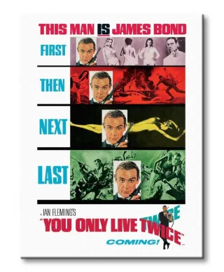 James Bond (You Only Live Twice - Teaser) - Obraz na płótnie