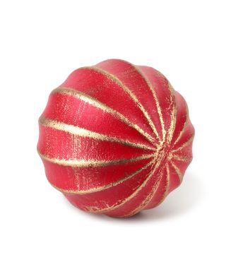 SAGGIO RED Kula dekoracyjna 7cm czerwona