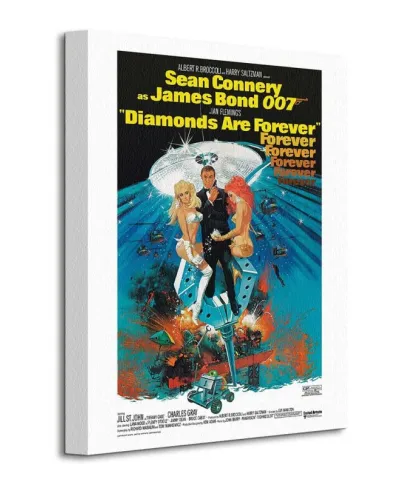 James Bond (Diamonds Are Forever - Claw) - Obraz na płótnie