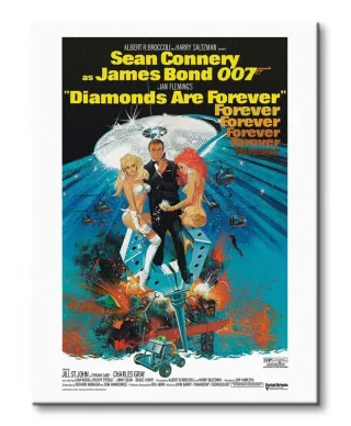 James Bond (Diamonds Are Forever - Claw) - Obraz na płótnie