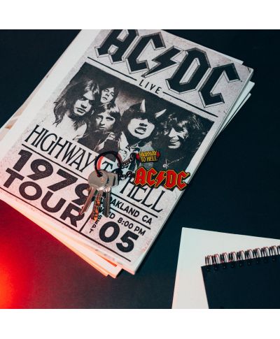AC/DC - brelok metalowy