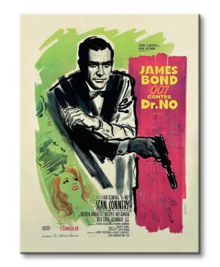James Bond (Dr No - French) - Obraz na płótnie