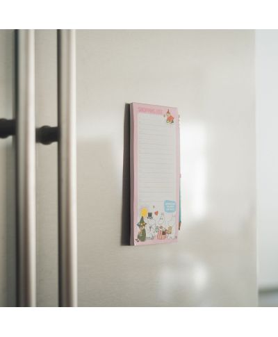 Muminki - magnetyczna lista zakupów