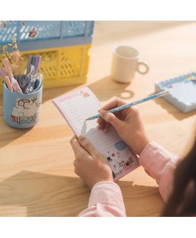 Muminki - magnetyczna lista zakupów