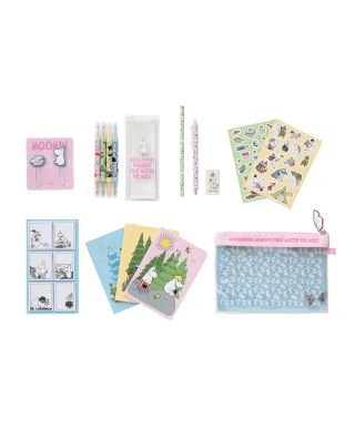 Muminki - przybory szkolne