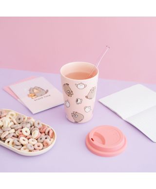 Pusheen Moments - kubek ceramiczny z pokrywką