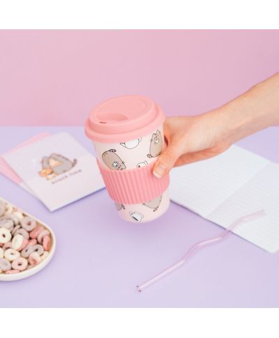 Pusheen Moments - kubek ceramiczny z pokrywką