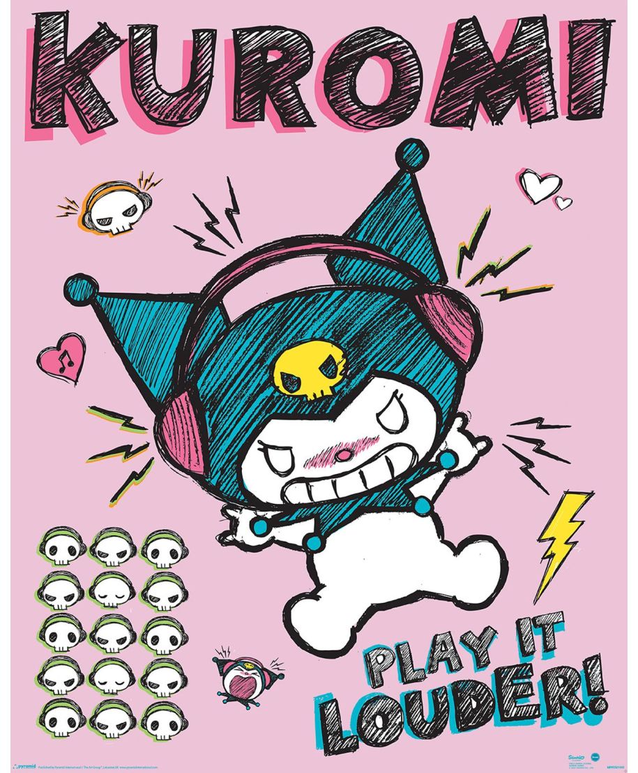 Kuromi Louder - plakat