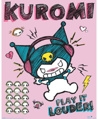 Kuromi Louder - plakat