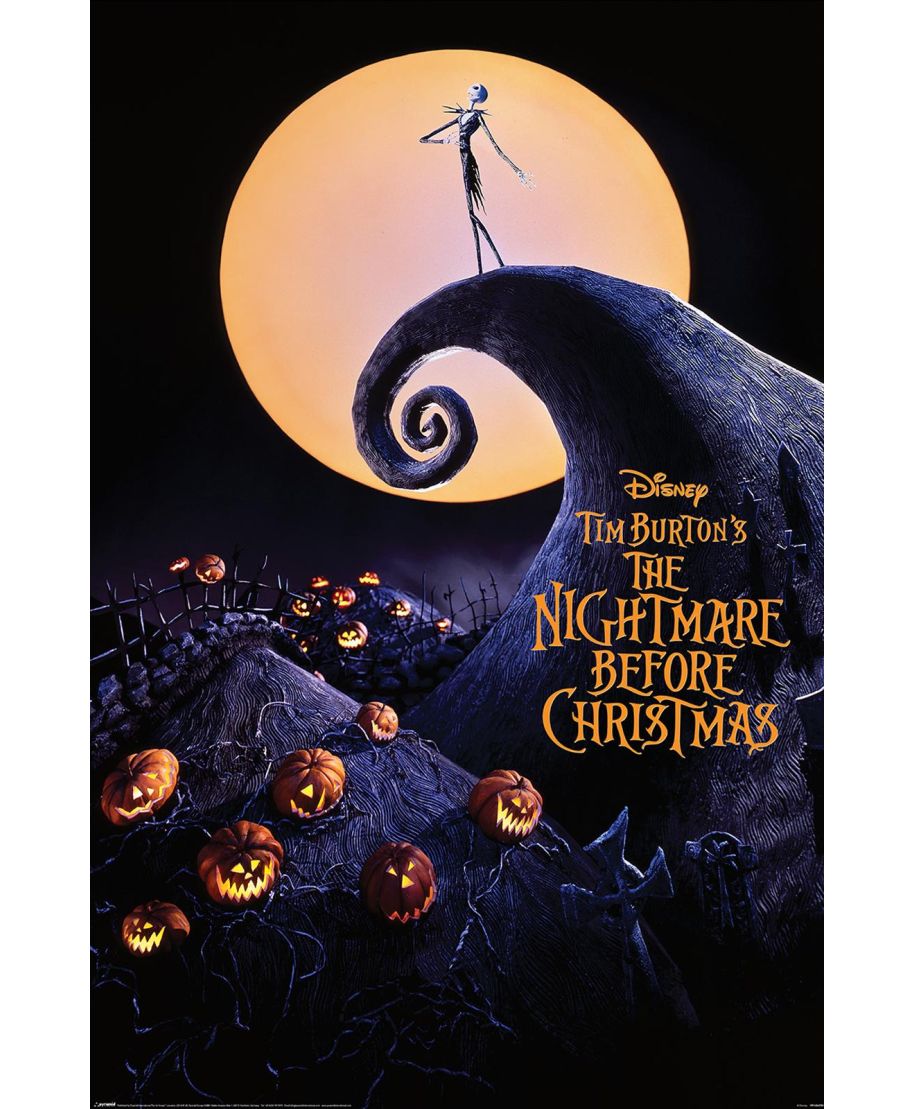 The Nightmare Before Christmas - plakat