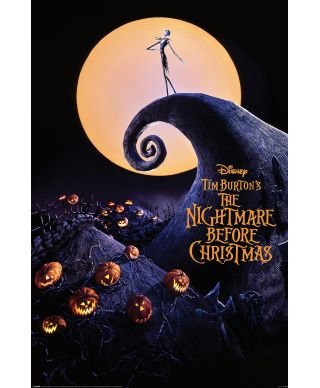 The Nightmare Before Christmas - plakat