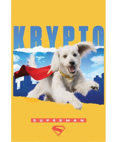 Superman Krypto - plakat
