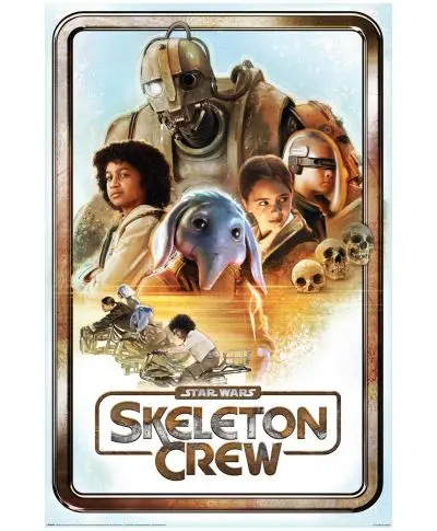 Star Wars Skeleton Crew - plakat