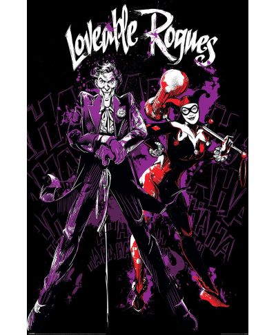 Batman Lovable Rogues - plakat