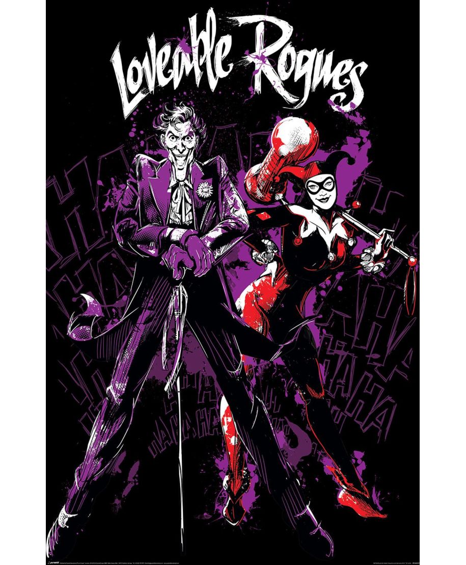 Batman Lovable Rogues - plakat Batman Lovable Rogues - plakat