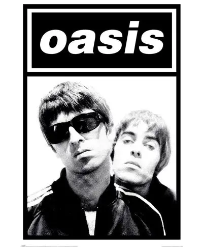 Oasis Gallaghers - plakat