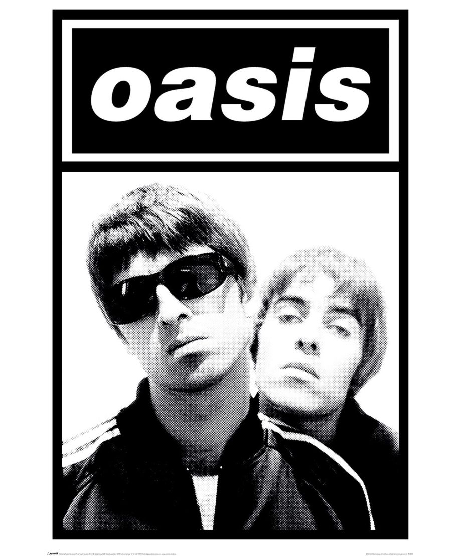 Oasis Gallaghers - plakat