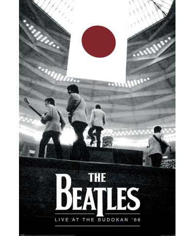The Beatles Live At The Budokan 66 - plakat