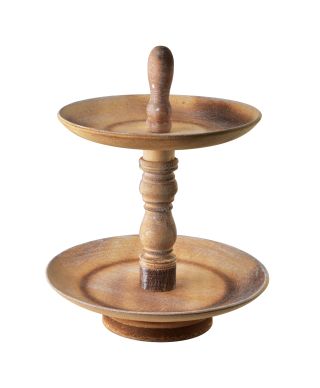 DAZ Patera dekoracyjna 2-poziomowa 21/24x30cm