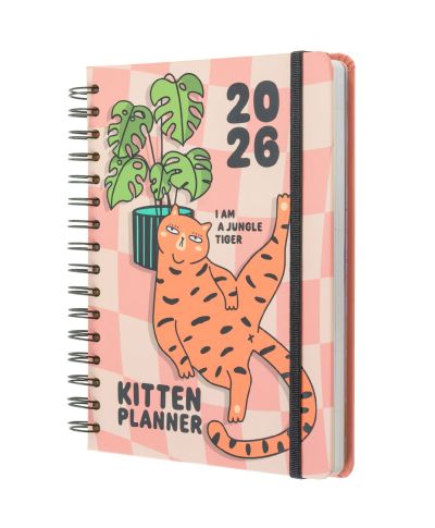 Meow Meow Kitten - dziennik kalendarz 2026