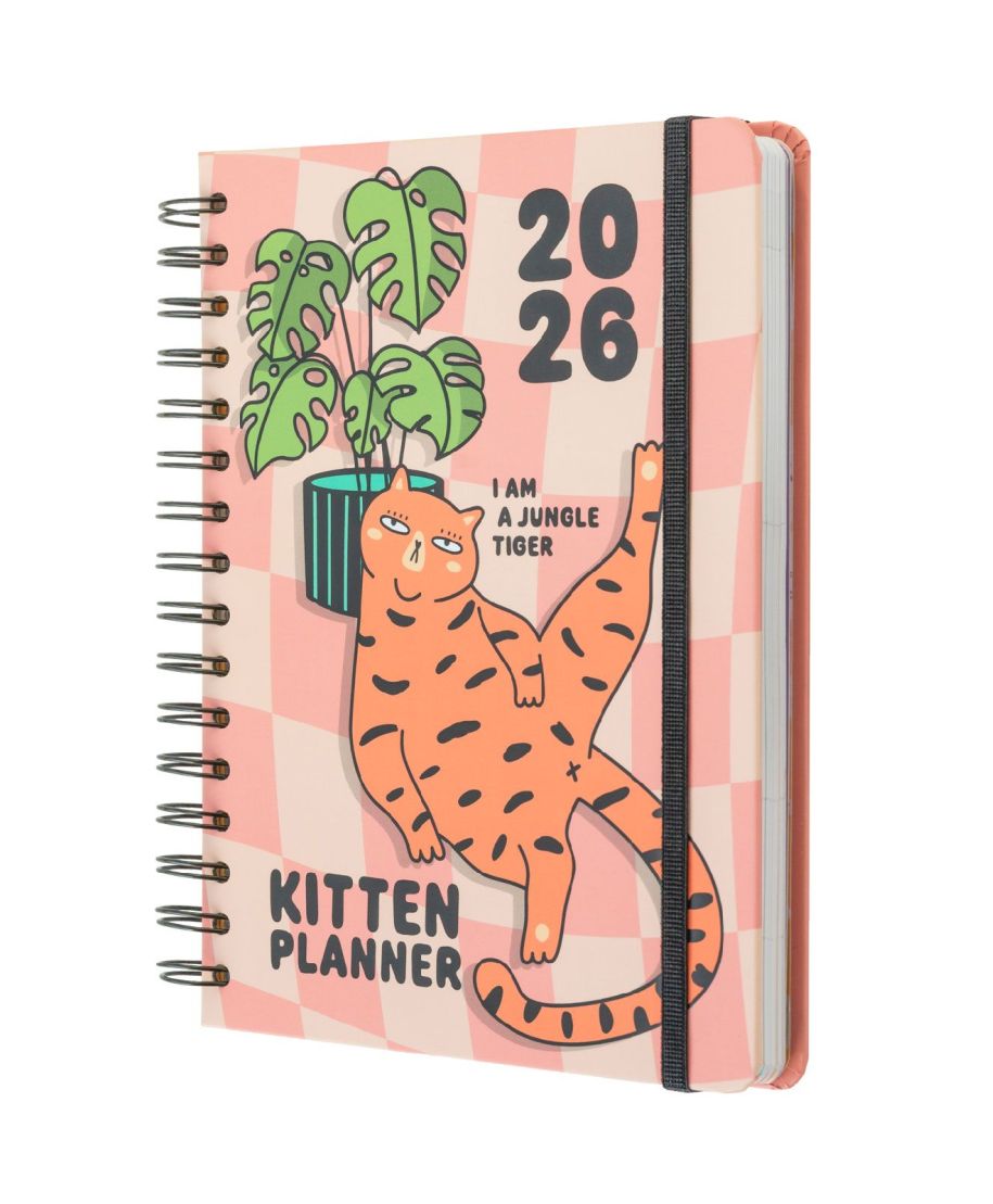 Meow Meow Kitten - dziennik kalendarz 2026