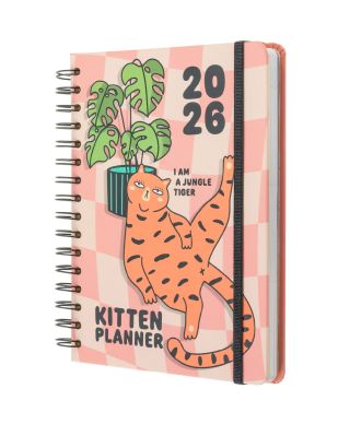 Meow Meow Kitten - dziennik kalendarz 2026